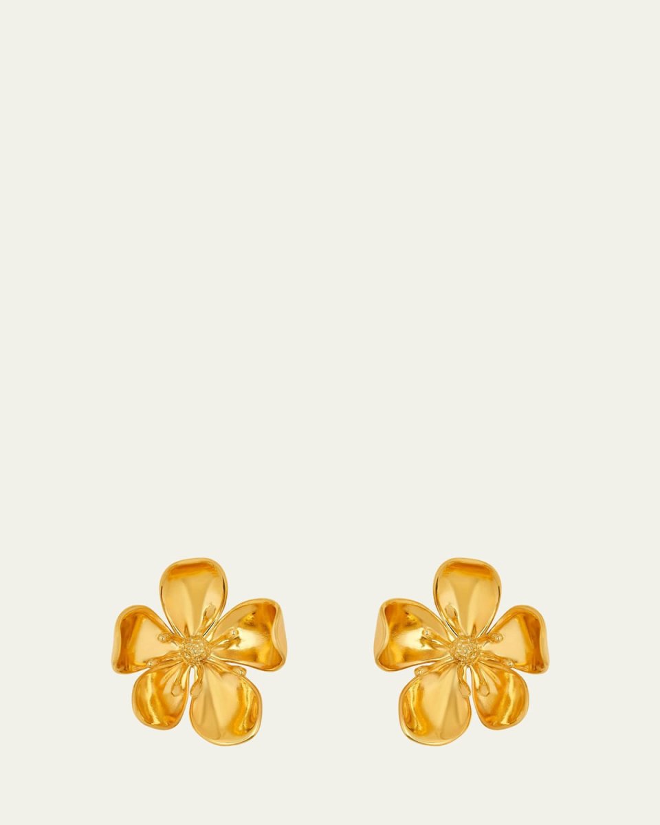 Small Cherry Blossom Stud Earrings